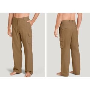 New NWT Jockey Outdoor Men's Easy Fit Cargo Pants Size 38 X 32 K